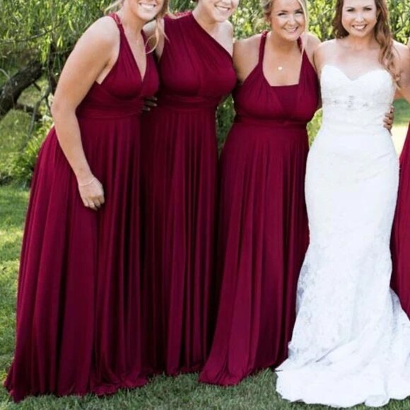 Infinity Convertible Bridesmaids Dress - Picture 1 of 5